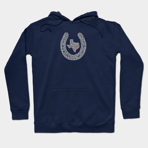 Big Texas Horseshoe Hoodie by Moses77